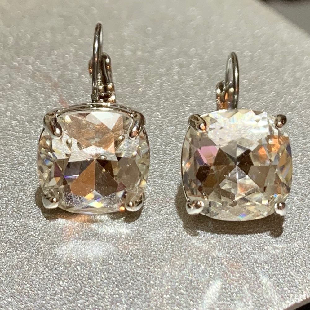 Kate Spade ♠️ New York 🤩 CZ square drop earrings